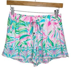 Lilly Pulitzer Katia Short in Croc My World Print Size XS